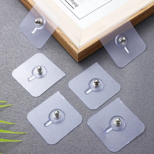 12 Pcs Waterproof Wall Hooks for Kitchen and Bathroom Accessories