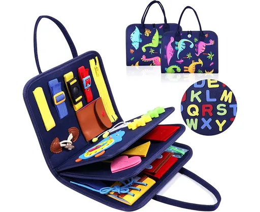 Montessori kids Board,4 Layer Montessori Board,Montessori Games for 3Years Old + kids,Learning Life Skills Educational