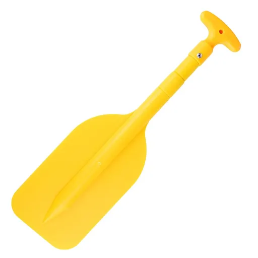 Collapsible Telescopic Mini Boat Paddle, Portable Adjustable Kayak Paddle Yellow