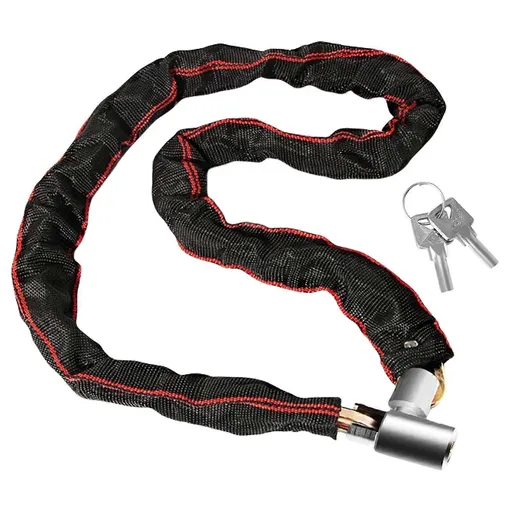 Bicycles Lock Heavy Duty Cycling Locks for Cycle, Motorcycle, Bicycles Locks High Security Bike Chain Lock with 2 Key Multicolor - 65cm