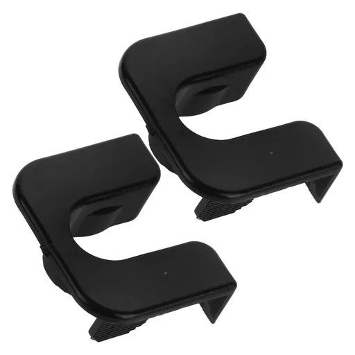 Trunk Storage Lift Clip 1 Pair of Black Plastic for Car Trunk Accessories 1.57x0.98x0.51in