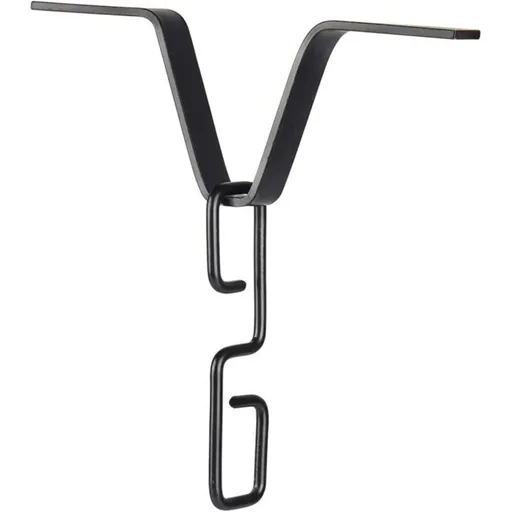 Adapter of Chain of Pluie Compatible with Gouttieres Adapter of Chain of Pluie in Shape of V Black
