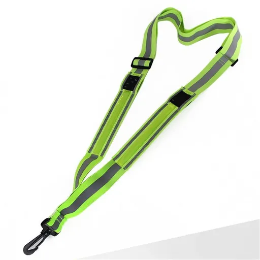 Reflective Walking Gear Rechargeable LED Reflective Sash Adjustable Night Walking Safety Gear High Visibility Safety Lights for Men Women Jogging