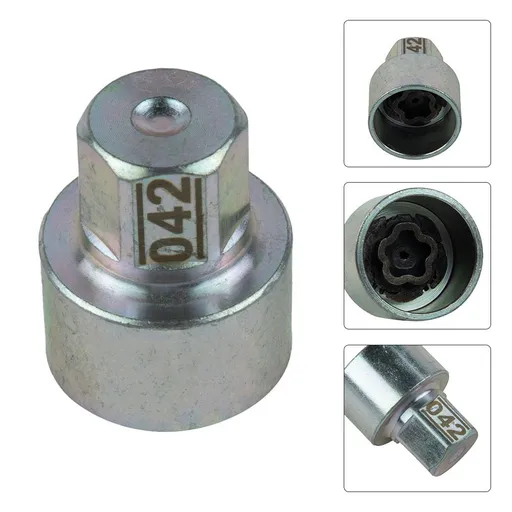 For BMW Wheel Lock Anti-Theft Lug Nut Removal Key Socket #42 for 1 3 4 5 6 7 Series F12 F20 F30 F32 F10 F01