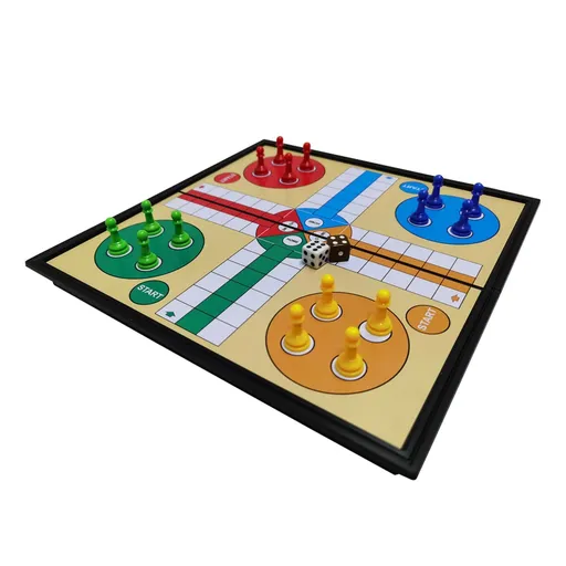 Portable Magnetic Games Folg Flight Game Flying Chess Entertainment Educational Gift for Children Students Adults Family