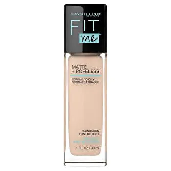 Maybelline Fit Me Matte & Poreless Mattifying Liquid Foundation - Classic Ivory 120