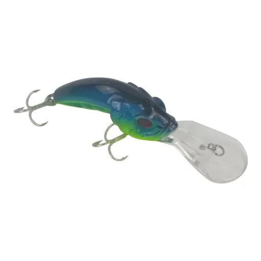 Finesse Leapfrog Deep Diver, 100mm, Lime Blue