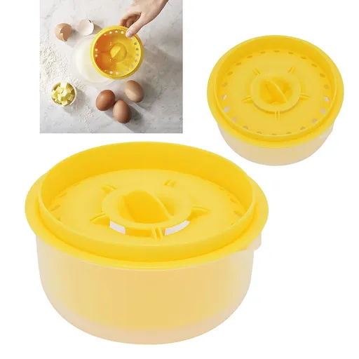 Egg White Filter, Household Egg Separator Multiple Leaking Holes Plastic Kitchen Convenient Kitchen Gadgets for Baking for Cake