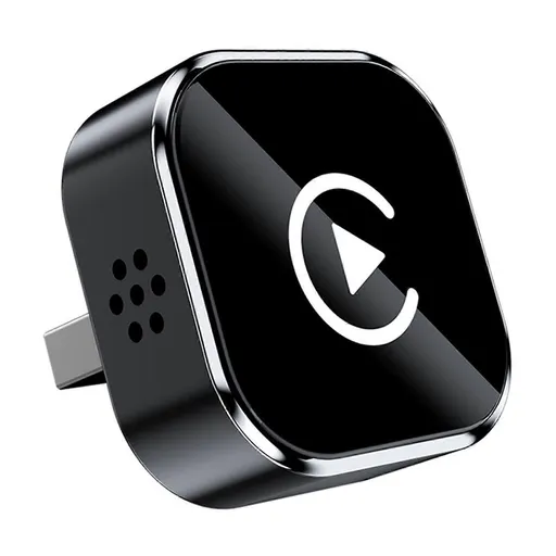 2-in-1 Wireless CarPlay Adapter for iPhone & Android, Mini Auto Dongle