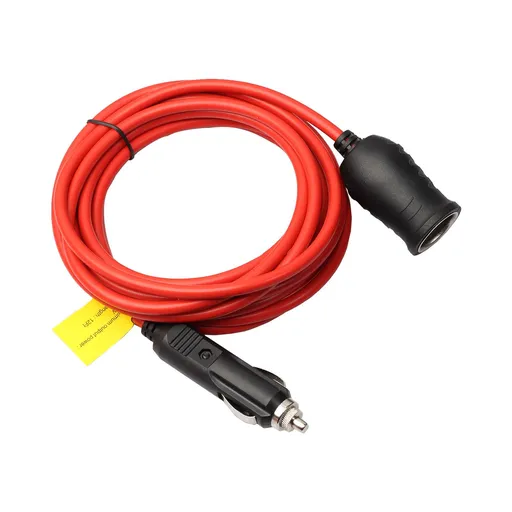 Red all copper 3m 6 suitable for 12V 24V General Motors cigarette lighter power extension cable, L1 plug cable accessories