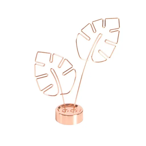 Palm Leaves Picture Holder Card Photo Clips Holder Desk Stand for Memo Paper Note Photo Wedding Card Display Memo Stand Clamp