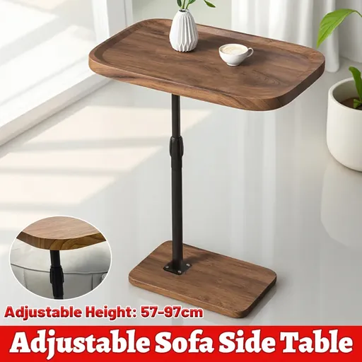 Height Adjustable Simple Living Room Coffee Table for Home Sofa Side Space Saving
