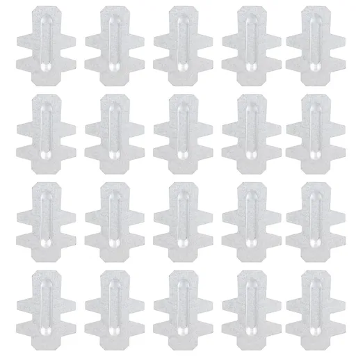 Rabbits Cage Cards Galvanized Sheet Iron 6x4.5cm 20 Piece