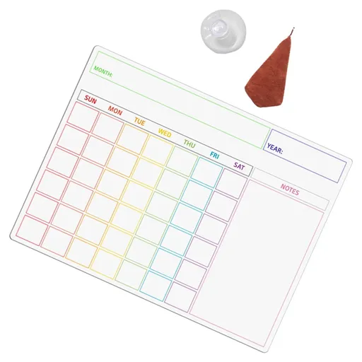 Magnetic Whiteboard Erasable Note Boards for Refrigerator, Home, Office, Kitchen, and School Use