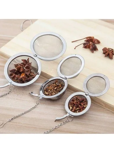 3pcs Stainless Steel Seasoning Ball Household Tea Ball For Home M