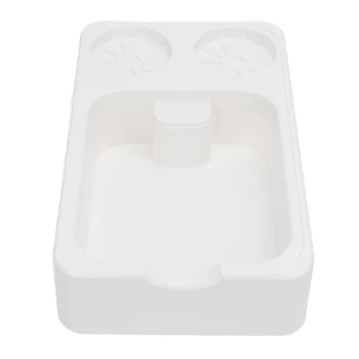Tamper Station Multifunctional Impact Proof Tamping Organizer Box for 51mm 54mm 58mm Portafilter White
