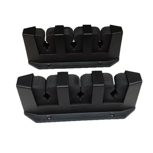 2 Pcs Fishing Rod Holder for Car Fishing Pole Rack Vertical Rod Storage Holders for Truck Bed Boat Wall Garage Door