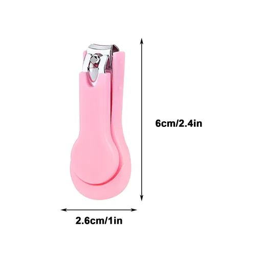 Nail Clippers for Babies Secure Nails for Scissors Trimmers Finger for Tools for Nail and Gifts for Shower Nail Clippers for,Home Improvement,Household Essentials 5.12*2.36*0.79 Pink