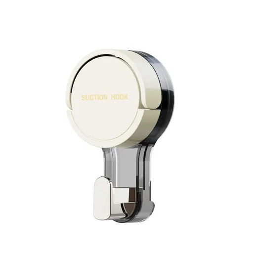 white Suction cup hook