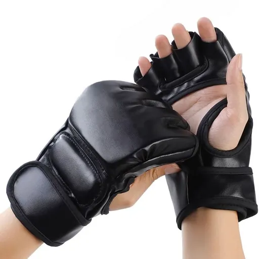 Half Finger Taekwondo Gloves, Thickened Boxing Gloves For Fitness Sandbags And Fingerless Boxing Gloves for Men Women Kids