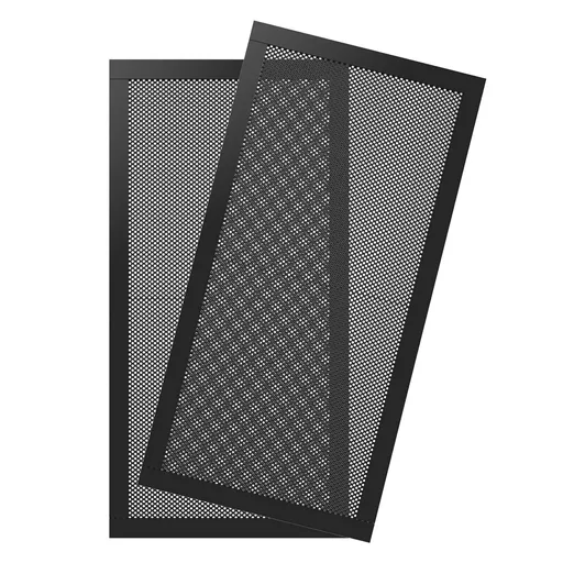 120 x 240mm Dust Filter for Computer Cooler Fan, [2 Pack] Magnetic Frame PC Fan Dust Mesh PC Cooler Filter Dustproof Black