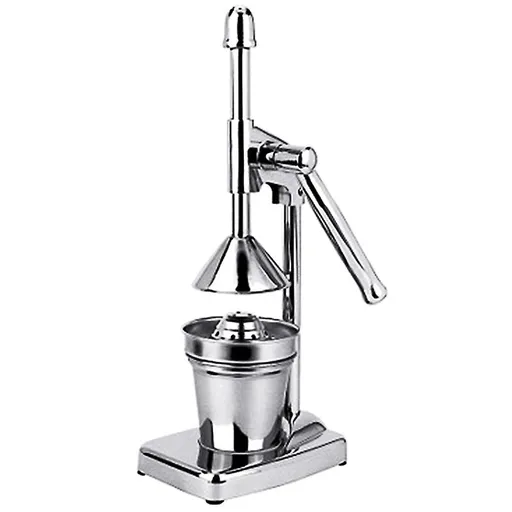 Stainless Steel Manual Press Fruit Squeezer Handheld Orange Lemon Maker Vegetable Juice Blender Cup