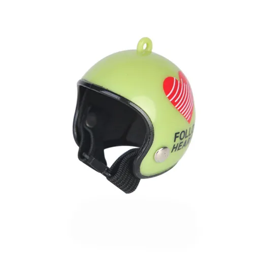 Green Pet Chicken Helmet Set of 3 – Protective Headgear for Chicks, Hens, and Birds