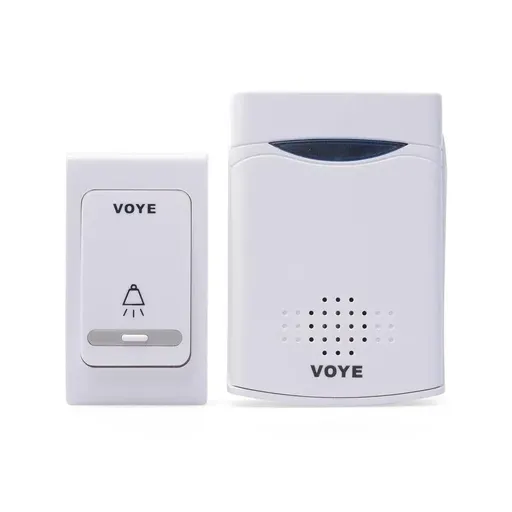 Wireless Door Bell Doorbell Set Digital Remote Control 1 or 2 Receivers 38 Chimes - 1 Transmitter +1 Receiver