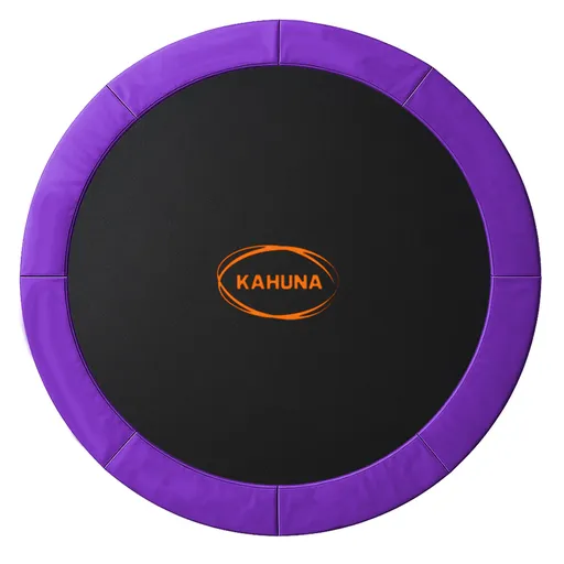 Kahuna 12ft Replacement Trampoline Safety Pad Cover and Jumping Spring Mat - Purple