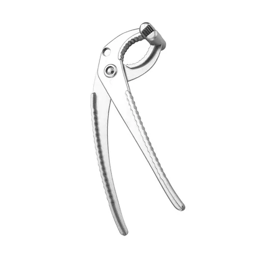 Anti-Scalding Gripper Clip Silver 1Pack 7.07x1.97x1.30in Aluminum Alloy