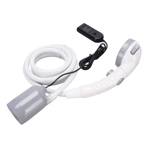 Portable Camping Shower Car Or USB Powered Outdoor Electric Shower Pump Kit IPX7 Water Proof 3 Adjustable Spray Modes