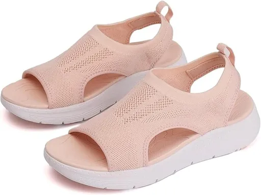 Women's Dressy Orthopedic Sandals, Comfortable Arch Support Flip Flops, Sport Orthotic, Plantar Fasciitis, White, Size 11
