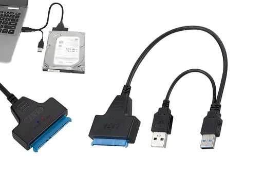 USB 3.0 to SATA Adapter Hard Drive Converter Cable SATA to USB 3.0 Adapter Cable External Hard Drive Converter Support UASP