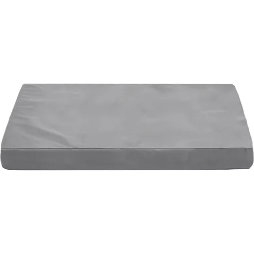 Dog Bed Cover,Waterproof Tough Plastic DIY Pet Bed Cover,Non Stick Hair Easy to Clean Rectangular Fillable Dog Bed Covers with Zipper(Light Grey,48" L x 36" W ,Cover Only)