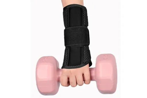 Adjustable Wrist Brace with Removable Steel Splint for Carpal Tunnel Support - Black & Right & M