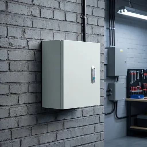 Carbon Steel Electrical Enclosure Box IP65 Wall Mount 300x250x140mm