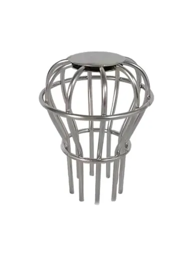 Leaf Stopper for Gutter, Ball-Shaped Drain Strainer for Roof with Large Flow Design, 68 x 92mm