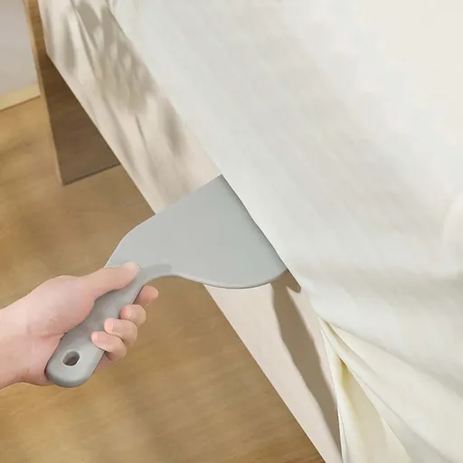 3 Pieces Bed Sheet Tucking Tools, Mattress Lifter and Tucking Paddle Set for Changing Fitted Sheets, 30 cm, Grey