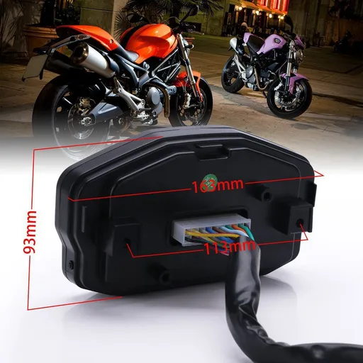Gauge Odometer for Digital Odometer Instrument Assembly Display Digital Speedometer Tachometer(1pcs)