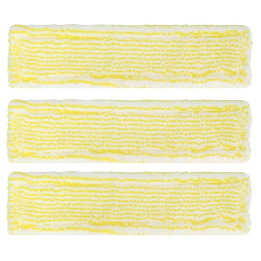 3Pcs Microfiber Window Cleaner Pad Replacement Fit for Karcher WV2 WV5 Window Cleaner