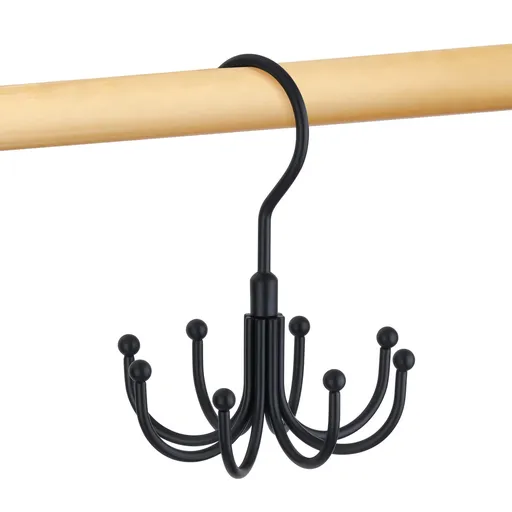 Belt Hanger, Rotatable Belt Organizer for Closet, Accessories Rack, Space Saving Hanging Holder Storage Hook for Belt, Tie
