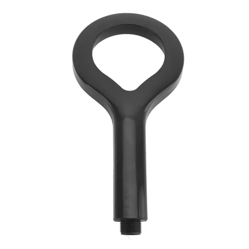Shower Sprayer High Pressure Large Water Outlet Hollow Out Handheld Showerhead for Home Bathroom Black