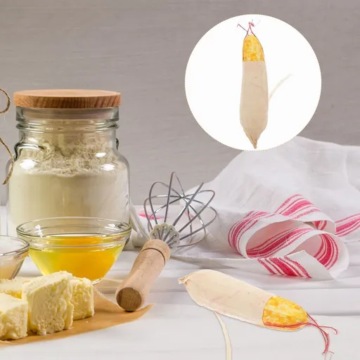 Artificial Yellow Corn Decoration for Showcases and Displays, Realistic Lifelike Design, 1 Piece