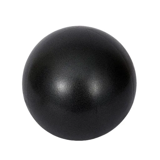 20-25cm Mini Pilates Ball PVC Yoga Exercise Ball Balance Fitness Ball for Core Training Yoga Gym Home Workout - Black