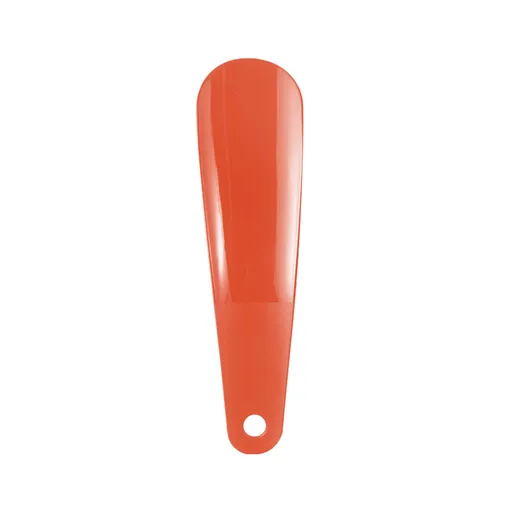 Shoe Horn 6.3 Inch, Shoe Horn Travel Size Small Shoe Helper Small Plastic Shoehorn Travel Shoe Horn Wide Short for Kids Women Red