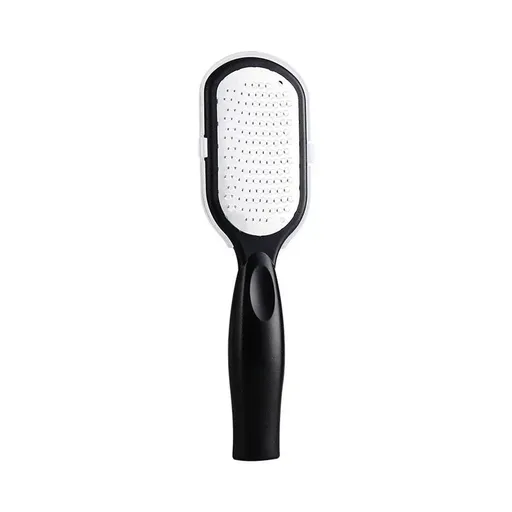 Stainless Foot File Scraper Grater Pedicure Rasp Callus Remover Foot Care Tools - Black