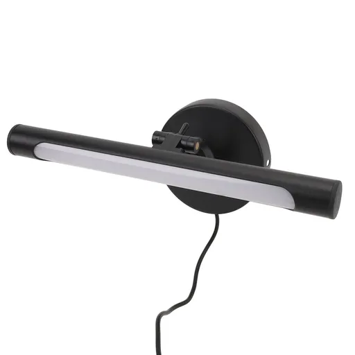 LED Vanity Light Bar 3CCT 3000K to 6000K Stepless Dimmable Multi Angle Adjustment USB Powered Modern Mirror Light 25cm / 9.8in