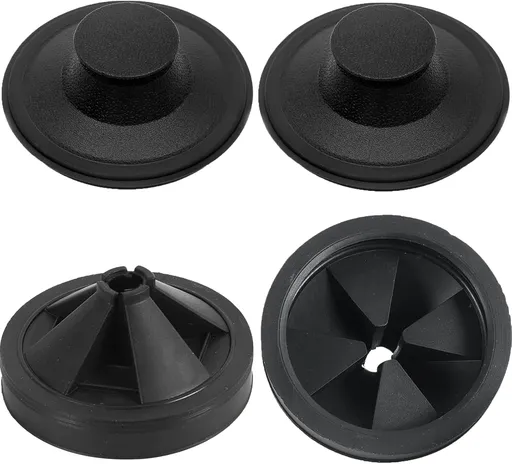 Rubber Sink Stopper and Garbage Disposal Splash Guard,Compatible with Insinkerator Garbage Disposal Parts