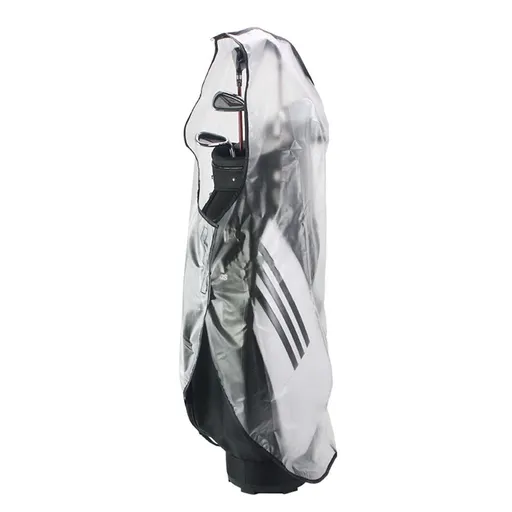 Golf Bag Rain Cover,Waterproof Hood Golf Bag Rain Protection Covers for Golf Push Carts Transparent Cart Bag Rain Hood, PVC Practical Rainproof Bag Cover
