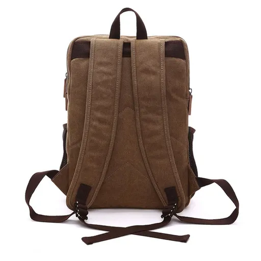 Vintage Canvas Backpack-Large Capacity, Multi-Functional Durable Outdoor Rucksack for outdoor hiking, traveling, camping